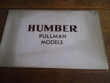 Humber pullman car for sale  FRODSHAM