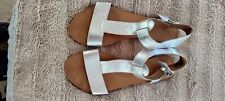 Ladies silver sandals for sale  MILFORD HAVEN