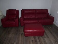 leather sofa chair for sale  LOWESTOFT