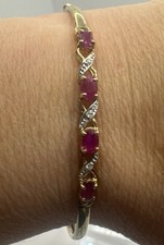 ruby diamond gold bracelet for sale ruby diamond gold bracelet for sale PORT TALBOT