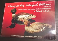 Championship Waterfowl Patterns Vol 3, Patrick Godin SIGNED First Print Spiral comprar usado  Enviando para Brazil