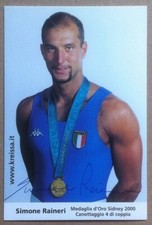 Autografo simone raineri usato  Milano