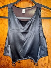 Novo sem etiquetas Parade X Zana Bayne malha de cetim crop top regata hardware novo sem etiquetas comprar usado  Enviando para Brazil