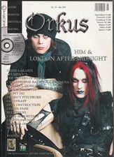 ✪ ORKUS #5/2003 Him/London After Midnight/Mantus ohne CD MUSIK-MAGAZIN TOP Z1 comprar usado  Enviando para Brazil