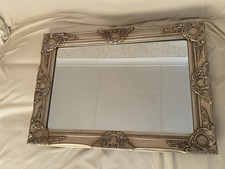 black baroque mirror for sale  MABLETHORPE