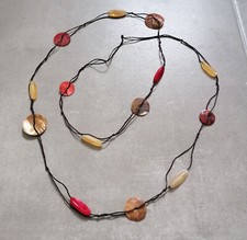 Collier sautoir marron d'occasion  Orleans-