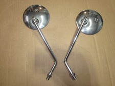 Espelhos cromados laterais esquerdo e direito RARO OEM 'S' para Suzuki GT750 GT550 GT380 10mm comprar usado  Enviando para Brazil