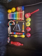 Toddler wooden musical for sale  THATCHAM