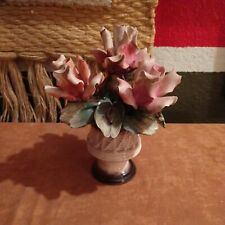 Capodimonte floral basket for sale  North Port