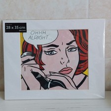 Roy lichtenstein alright for sale  KETTERING