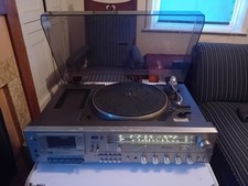 Vintage Anos 70 Hitachi Centro de Música Estéreo HiFi Cassete Rádio Gravador de Vinil, usado comprar usado  Enviando para Brazil