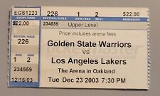 2003 lakers warriors for sale  Huntington Beach