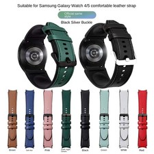 Pulseira de relógio folheada de silicone à prova d'água de alta qualidade adequada para Samsung Watch 4/5 comprar usado  Enviando para Brazil