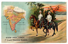 Military postcard map for sale  SUTTON COLDFIELD