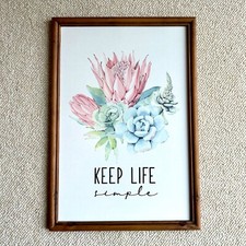 Floral succulent wall for sale  Dumfries