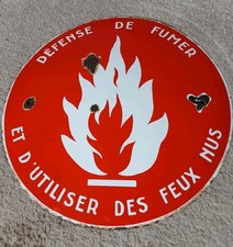 Ancienne plaque emaillée d'occasion  Toulon-