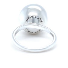 Usado, Autêntico anel de bola Tiffany & Co. prata esterlina resistente 8g RRP $895* comprar usado  Enviando para Brazil