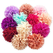 8cm Flor De Pompom Babados clipes de cabelo Grips enfeitezinho Dama De Honra Acessórios Para Noivas comprar usado  Enviando para Brazil