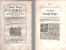 1720 george act for sale  DUNDEE