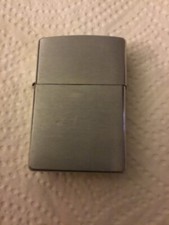 Zippo silber gebürstet gebraucht kaufen  Erlensee