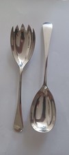 Silver salad servers for sale  SOUTHSEA