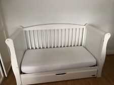 Obaby white cotbed for sale  RUISLIP