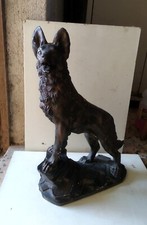 Statua cane gesso usato  Latronico