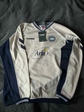 Hummel Denmark DBU Piłka nożna Trening Bluza Fodboldskole Retro 2000s Rozmiar XL na sprzedaż  PL