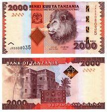 2023 Tanzania P42c Banknote UNC 2000 Shillings, używany na sprzedaż  Wysyłka do Poland