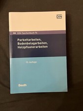 Din taschenbuch parkett gebraucht kaufen  Greiz