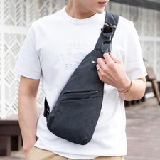Bolsa tiracolo masculina de viagem impermeável anti-roubo para viagens ao ar livre comprar usado  Enviando para Brazil