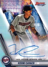 Refrator Bowman S Best Minnesota Twins Keoni Cavaco Best Of 19 autógrafos 2019 comprar usado  Enviando para Brazil