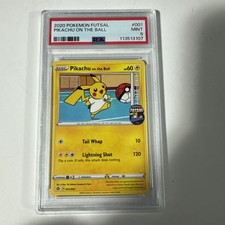 2020 POKEMON FUTSAL #001 PIKACHU ON THE BALL PSA 9 comprar usado  Enviando para Brazil