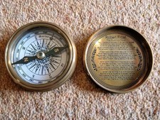 Marine compass brass for sale  BRISTOL