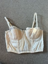 Cream corset primark for sale  HORSHAM