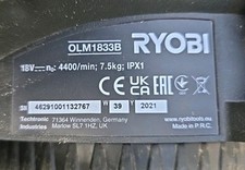 Rasenmäher ryoal 18v gebraucht kaufen  Hamburg