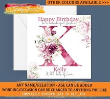 Personalised birthday card for sale  SUDBURY