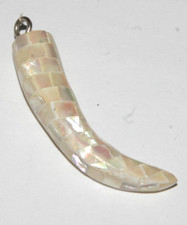 Pendentif vintage nacre d'occasion  France