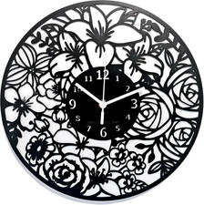 Orologio parete fiori usato  Roma