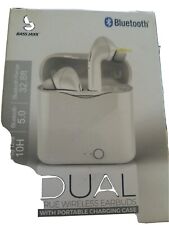 Fones de ouvido Bluetooth sem fio Dual Bass Jaxx com estojo de carregamento portátil comprar usado  Enviando para Brazil