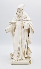 FIGURA ITALIANA DE CERÂMICA ENVIDRAÇADA DO SÉCULO XVIII de Santo Antônio, o Abade a/f comprar usado  Enviando para Brazil