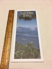 Map lake tahoe for sale  Davis