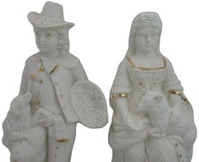 Pare antique parian for sale  IPSWICH