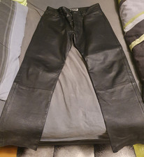 Schwarze lederhose größe gebraucht kaufen  Krefeld