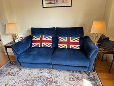 three seater velvet sofa for sale three seater velvet sofa for sale ABINGDON