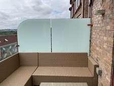 Large toughened frosted for sale  NEWPORT