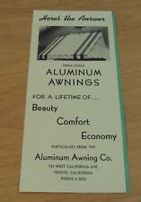 Circa 1960 brochure for sale  Fresno