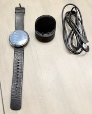 Smartwatch Motorola Moto 360 Sport 45mm preto com plataforma de carregamento — Funciona! comprar usado  Enviando para Brazil
