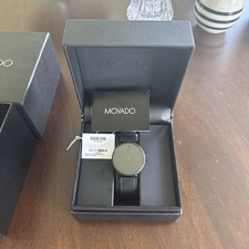 Movado mens black for sale  Thorofare