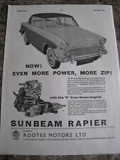 Sunbeam rapier rootes for sale  BRISTOL